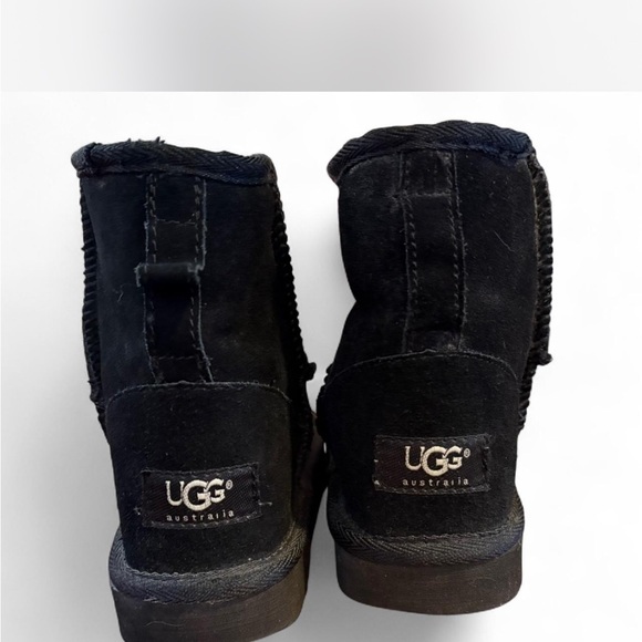 UGG Shoes - UGG Classic Black Suede boot womens size 6 wool and suede